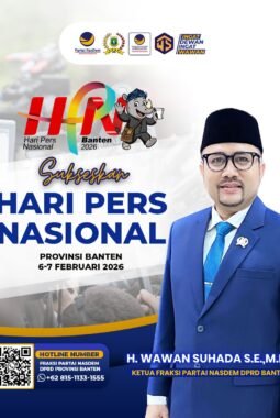 H.Wawan Suhada S.E, M.M: “Pers Memiliki Peran Strategis Dalam Membangun Kesadaran Publik, Mengawal Kebijakan Pemerintah.”