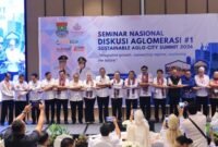 rangkaian Sustainable Aglo-City Summit 2026 di Hotel Novotel, BSD City, Rabu (29/4/2024).
