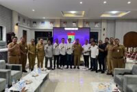 Bupati saat menerima pengurus Badan Persiapan Pemekaran Daerah (Bappeda) Tangerang Utara di Aula Pendopo Bupati Tangerang, Selasa (5/5/2026).