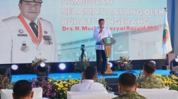 Optimalkan Ekonomi Desa, Bupati Tangerang Hadiri Peresmian Serentak Koperasi Desa/Kelurahan Merah Putih oleh Presiden RI