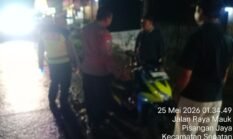 Polsek Sepatan Polres Metro Tangerang Kota Laksanakan Giat Operasi Cipta Kondisi, Antisipasi Guantibmas