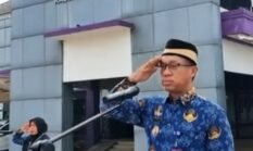 Camat Rajeg Oman Apriaman Gelar Apel Hari Kelahiran Pancasila